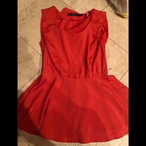 Ark and co small orang open back dress top